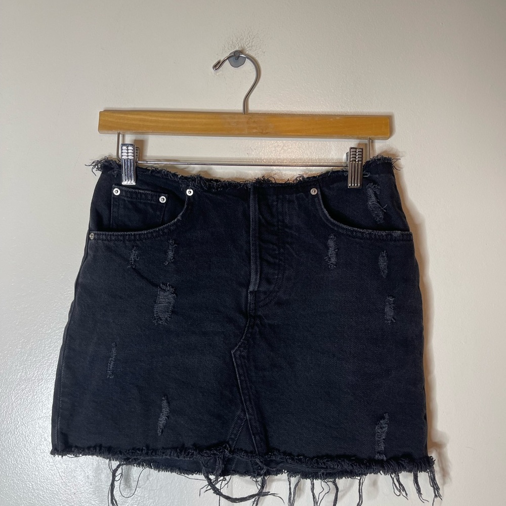 BDG Urban outfitters Distressed Denim Mini Skirt boho size small women’s